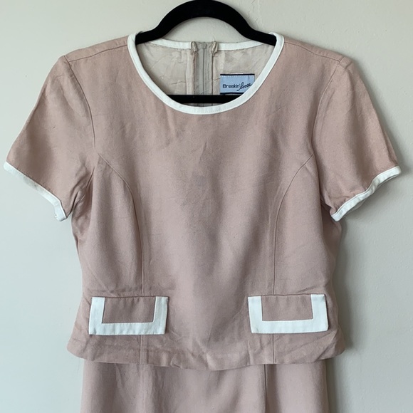 Vintage Peach Minidress - Picture 2 of 4